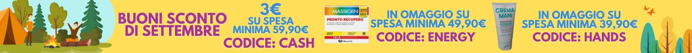 Scopri i codici sconto di Settembre